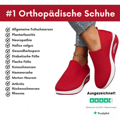 Scarpe ortopediche slip-on — Calzatura con suola ammortizzata e facile da indossare