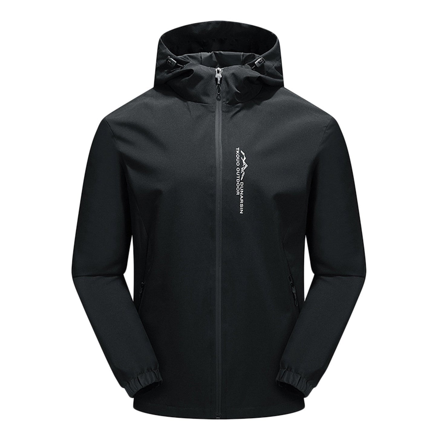 Giacca outdoor impermeabile e antivento con cappuccio — Giacca funzionale