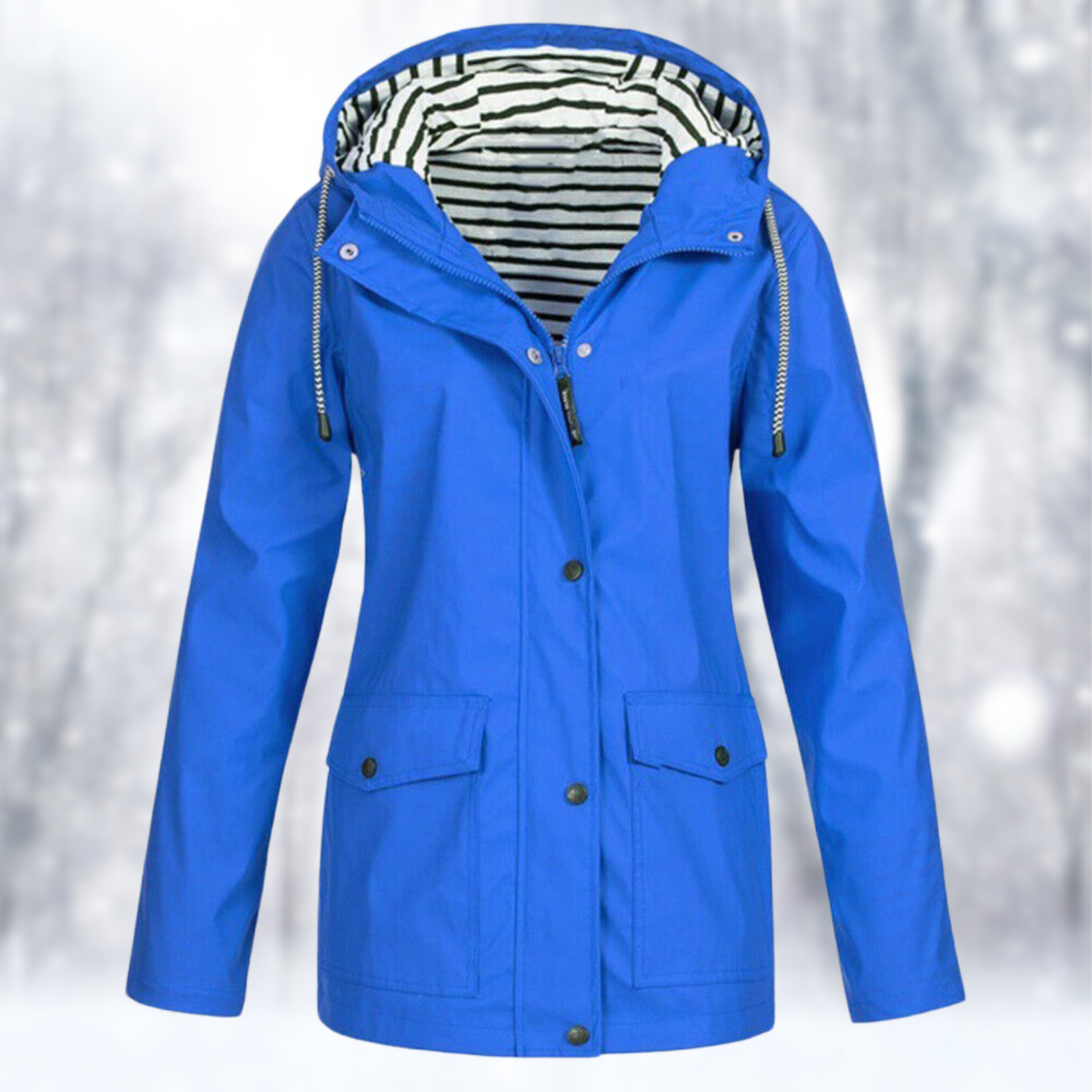 Giacca impermeabile e antivento con cappuccio — Giacca outdoor
