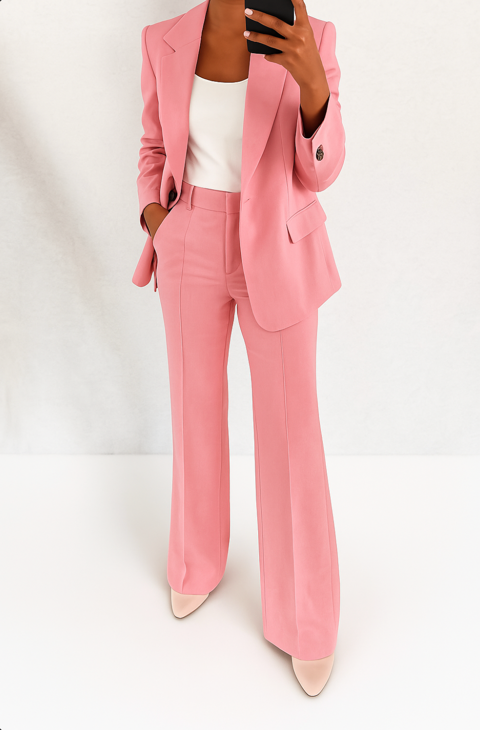 Completo blazer e pantaloni — Tailleur elegante e senza tempo