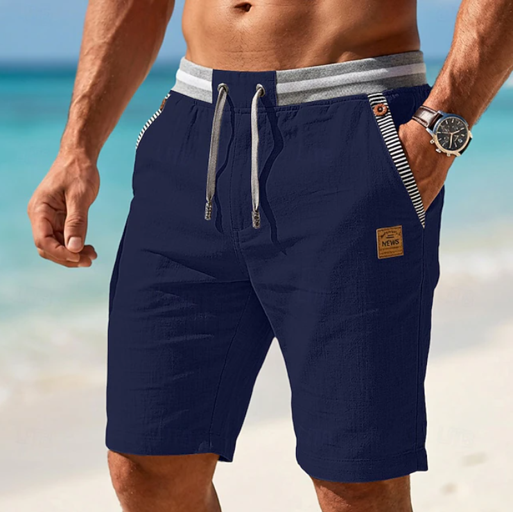 Bermudas para hombre, corte relajado