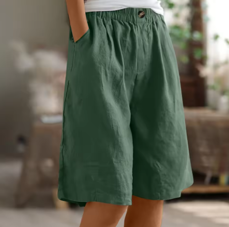 Pantalones cortos para mujer, casual