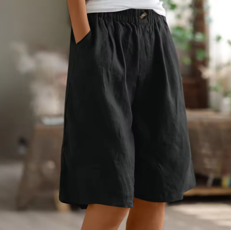 Shorts para mujer, cintura elástica