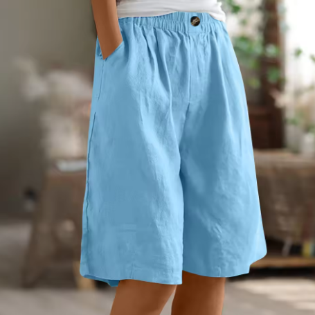 Pantalones cortos para mujer, frescos