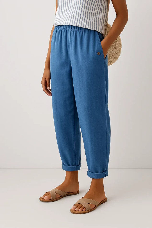 Pantalones rectos para mujer, cómodos