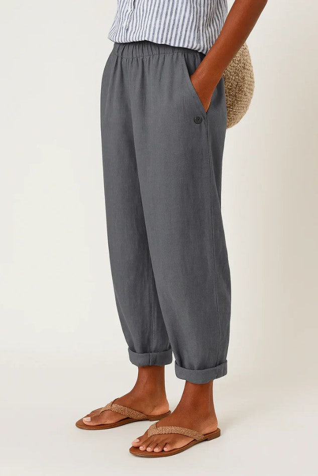 Pantalones de algodón para mujer, transpirables