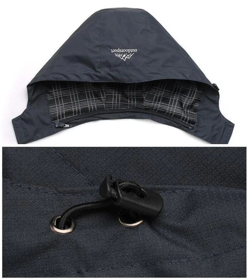 Giacca da trekking outdoor — Giacca leggera e resistente per l'outdoor