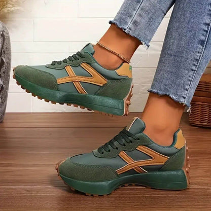 Sneakers para mujer, suela elevada
