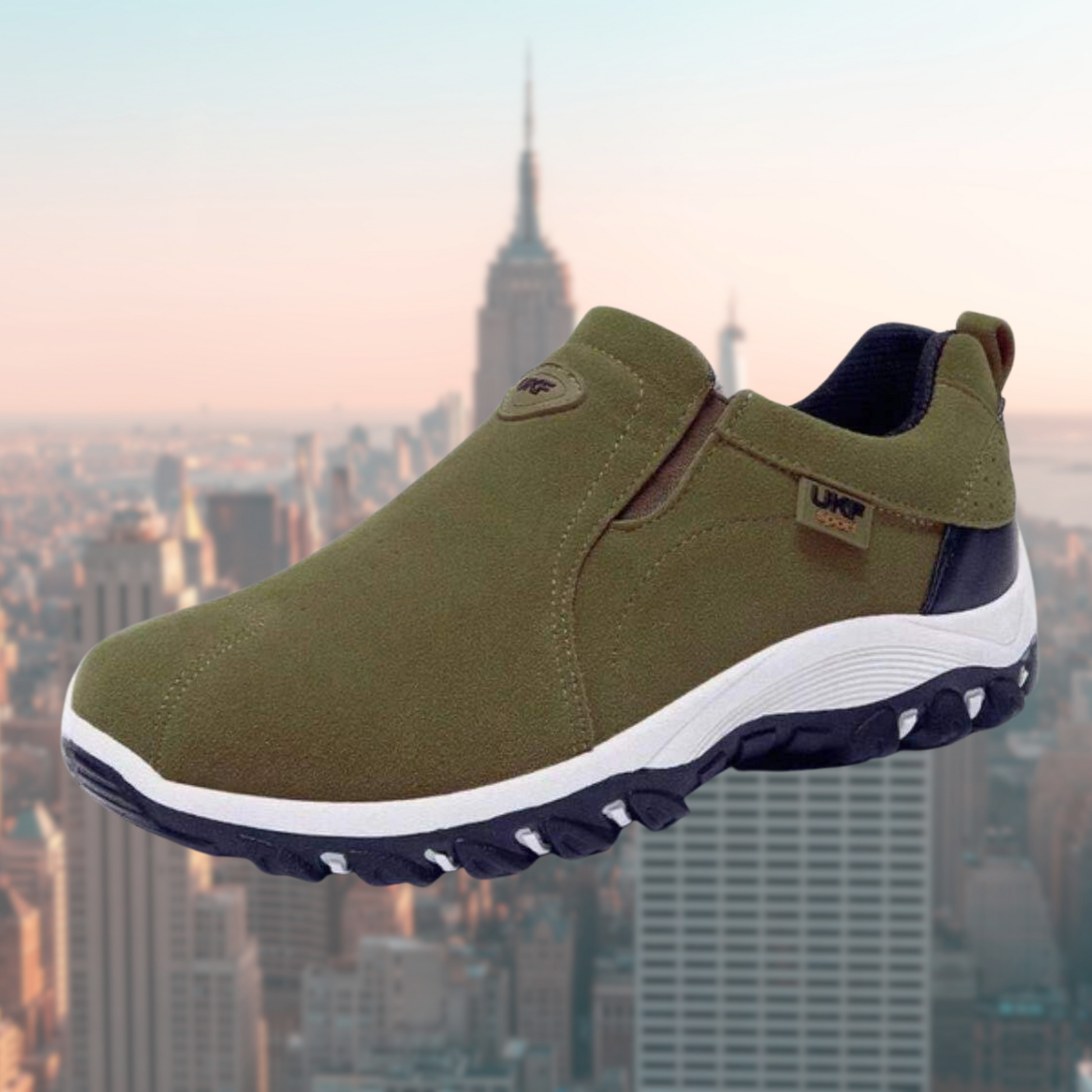 Zapatos slip-on para hombre, transpirables