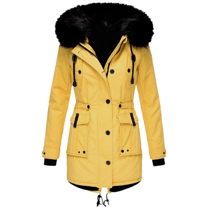 Parka de invierno para mujer, estilo moderno