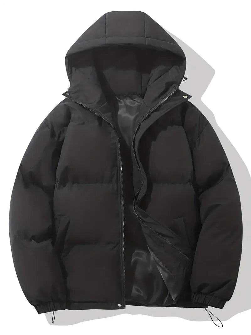 Giacca con cappuccio calda — Giacca classica e avvolgente per l'inverno