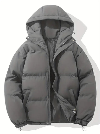 Giacca con cappuccio calda — Giacca classica e avvolgente per l'inverno