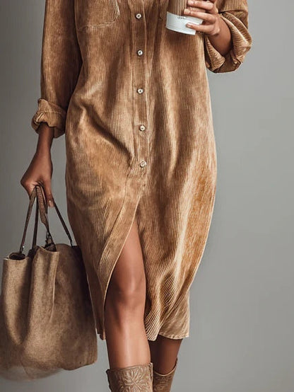 Abito svasato elegante — Abito midi favorevole e versatile