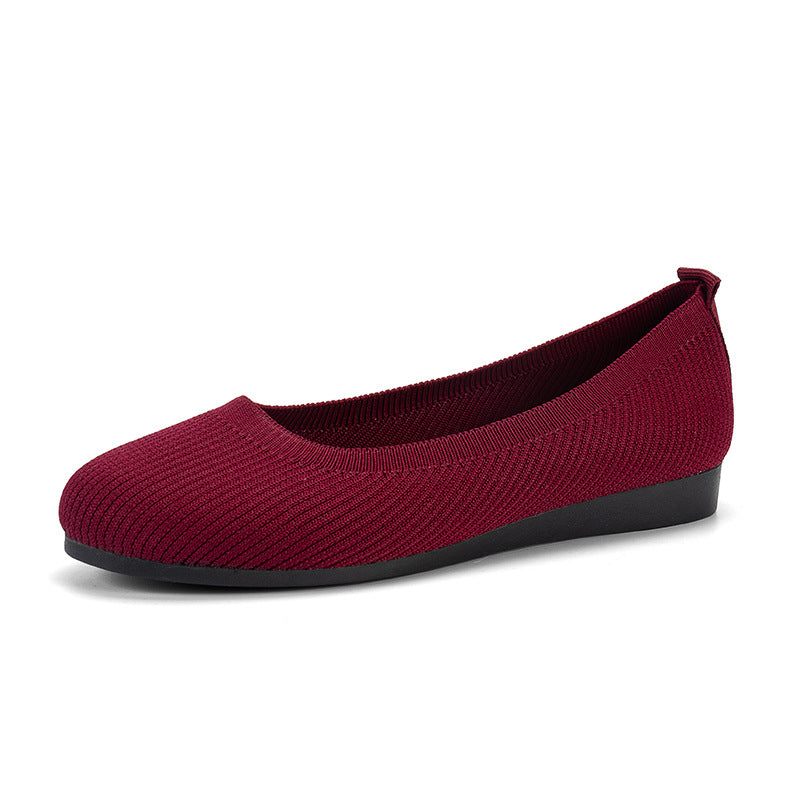 Scarpe slip-on comode con supporto dell'arco — Calzatura leggera e traspirante