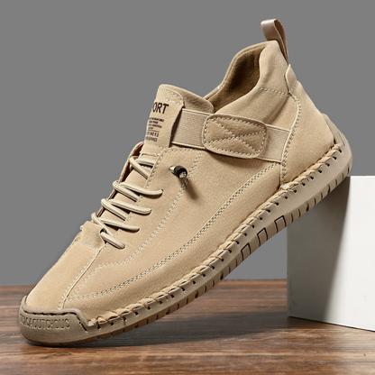 Zapatillas ortopédicas para mujer en beige, cómodas
