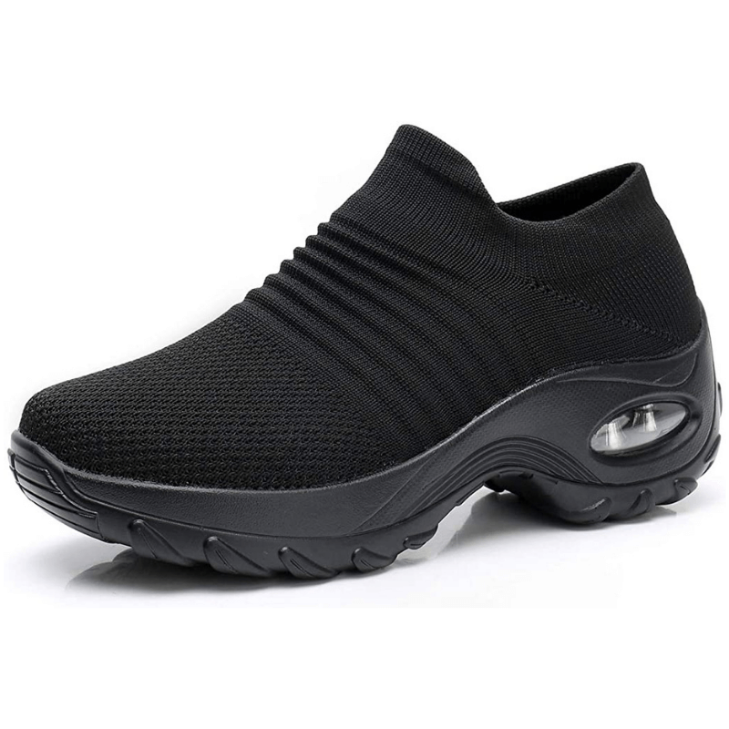 Zapatos cómodos para mujer, suela acolchada