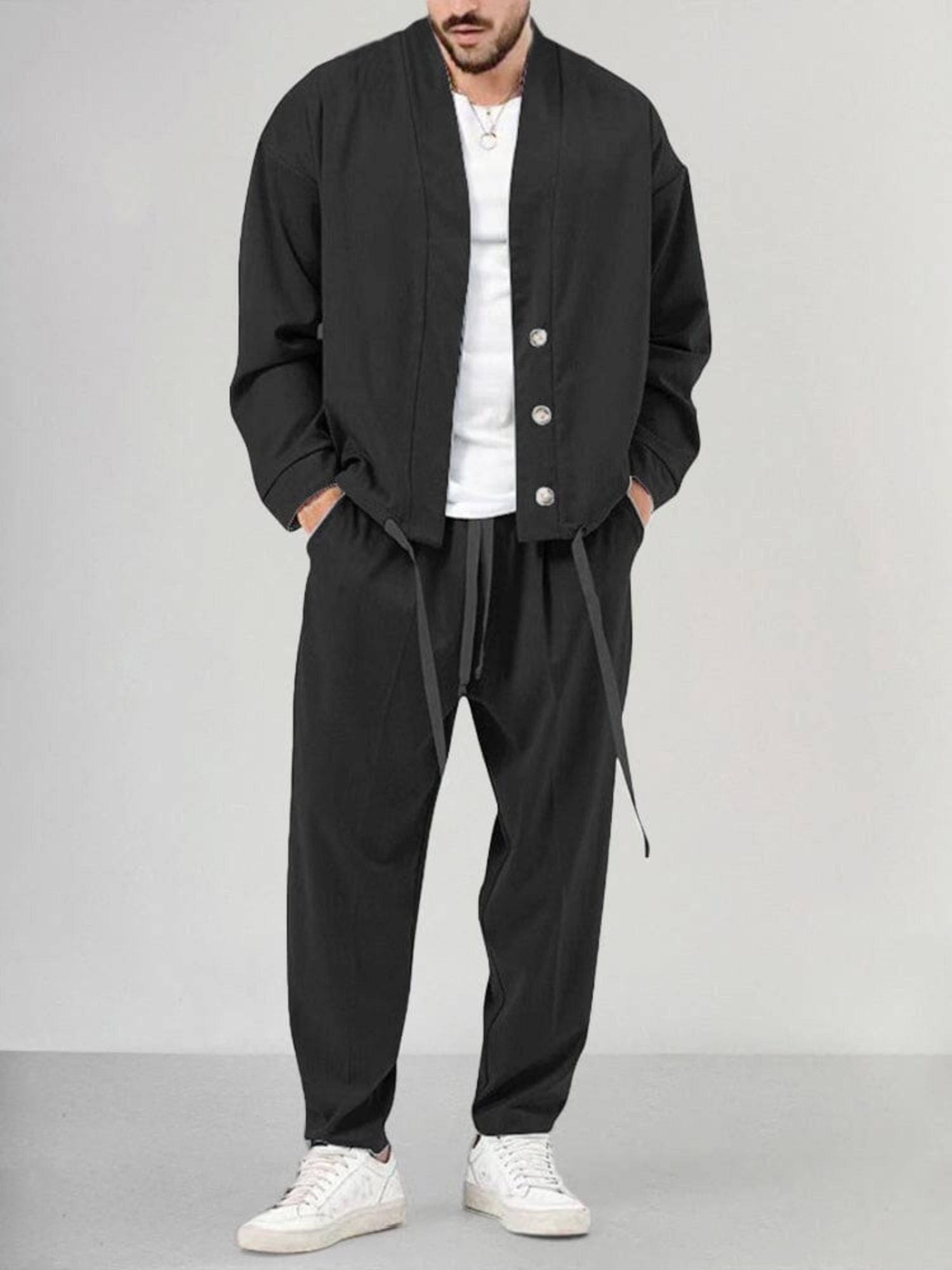Completo casual due pezzi — Look comodo ed elegante d'autunno