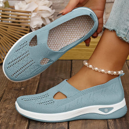 Zapatos ortopédicos para mujer, plantilla ergonómica