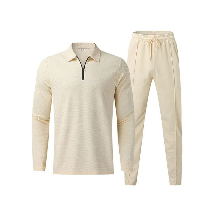 Completo maglia e pantalone coordinato — Set d'autunno due pezzi