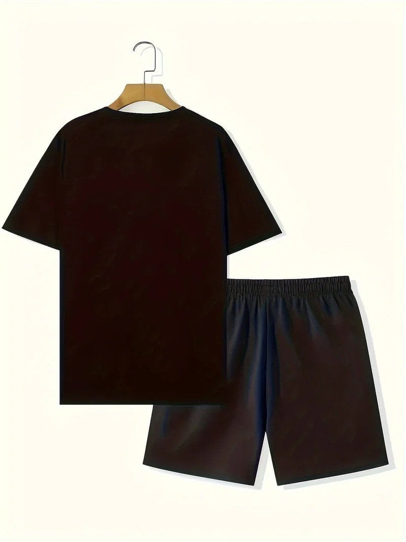 Completo estivo t-shirt e pantaloncini — Set leggero due pezzi