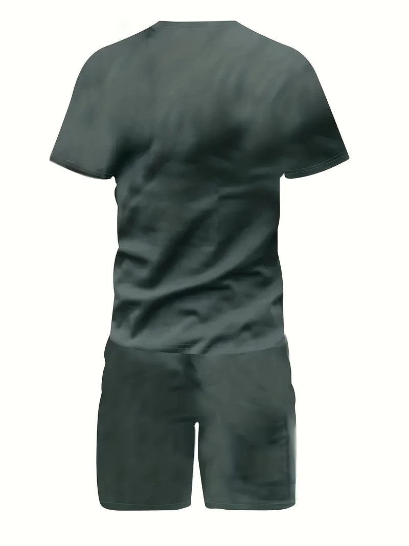 Completo estivo t-shirt e pantaloncini — Set leggero due pezzi