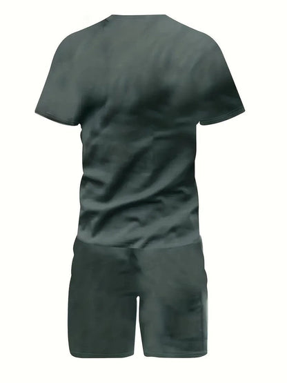 Completo estivo t-shirt e pantaloncini — Set leggero due pezzi