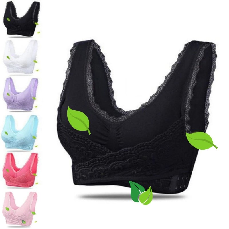 Reggiseno in pizzo senza ferretto — Reggiseno di supporto per una postura migliore