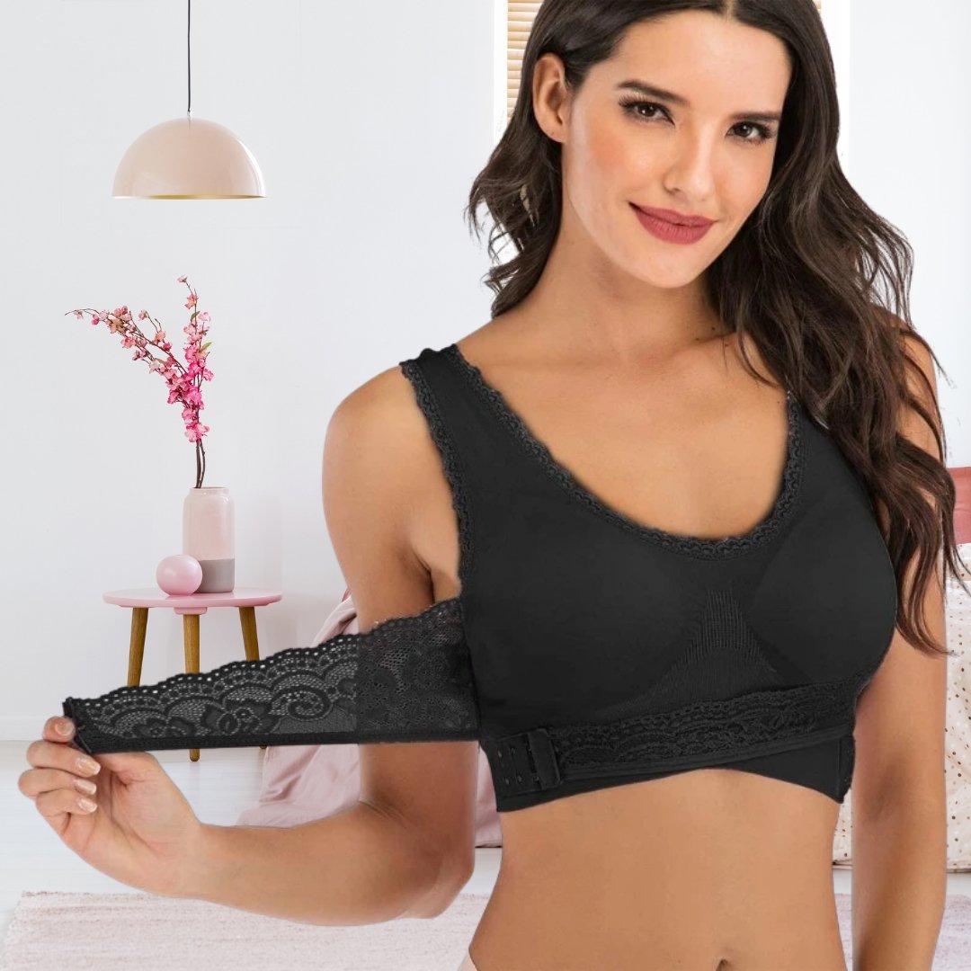 Reggiseno in pizzo senza ferretto — Reggiseno di supporto per una postura migliore