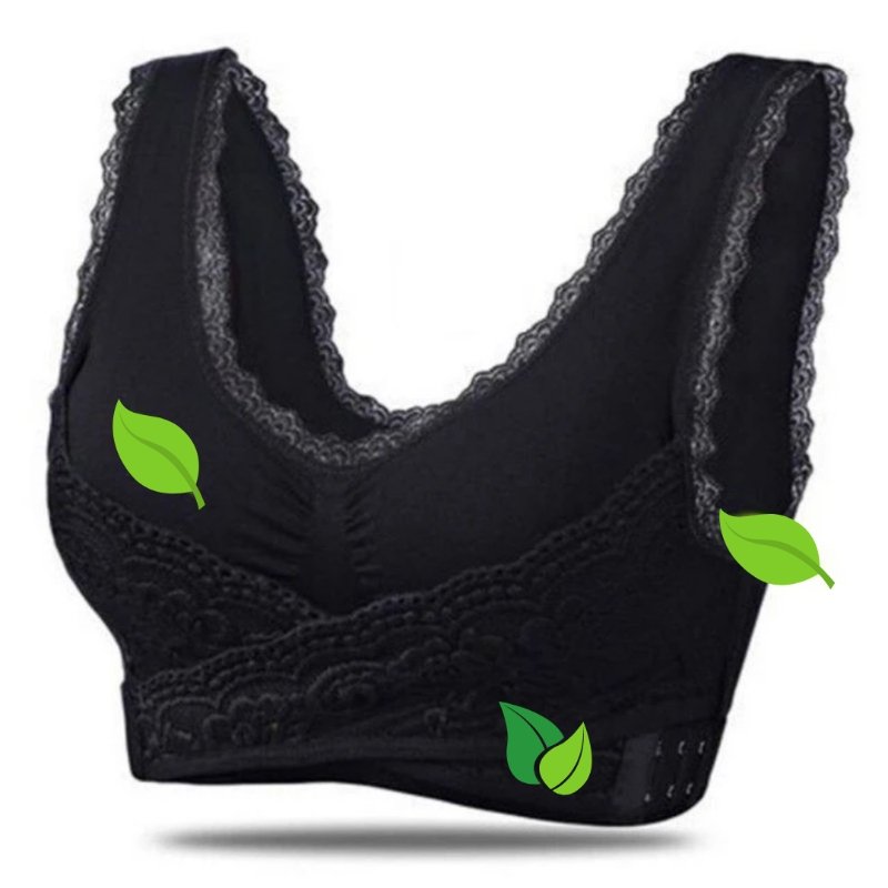 Reggiseno in pizzo senza ferretto — Reggiseno di supporto per una postura migliore