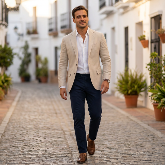 Blazer ligero y elegante para hombre