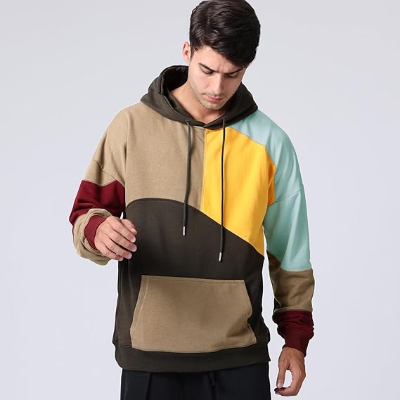 Felpa con cappuccio moderna — Hoodie comodo d'autunno