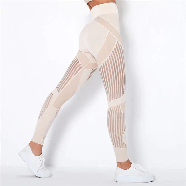 Leggings a compressione anticellulite — Leggings modellanti a vita alta