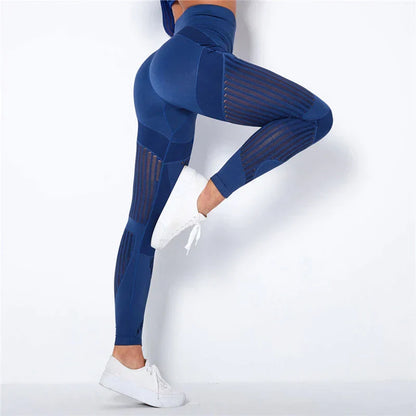 Leggings a compressione anticellulite — Leggings modellanti a vita alta