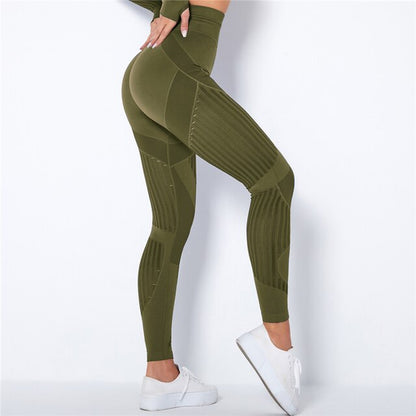 Leggings a compressione anticellulite — Leggings modellanti a vita alta