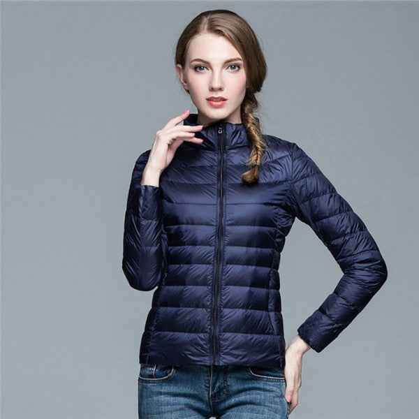 Giacca leggera imbottita — Piumino urbano d'inverno