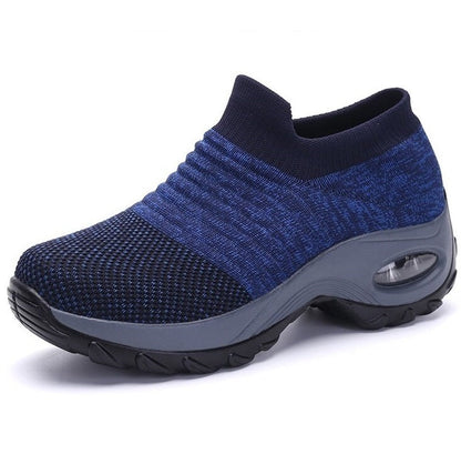 Zapatos cómodos para mujer, suela acolchada