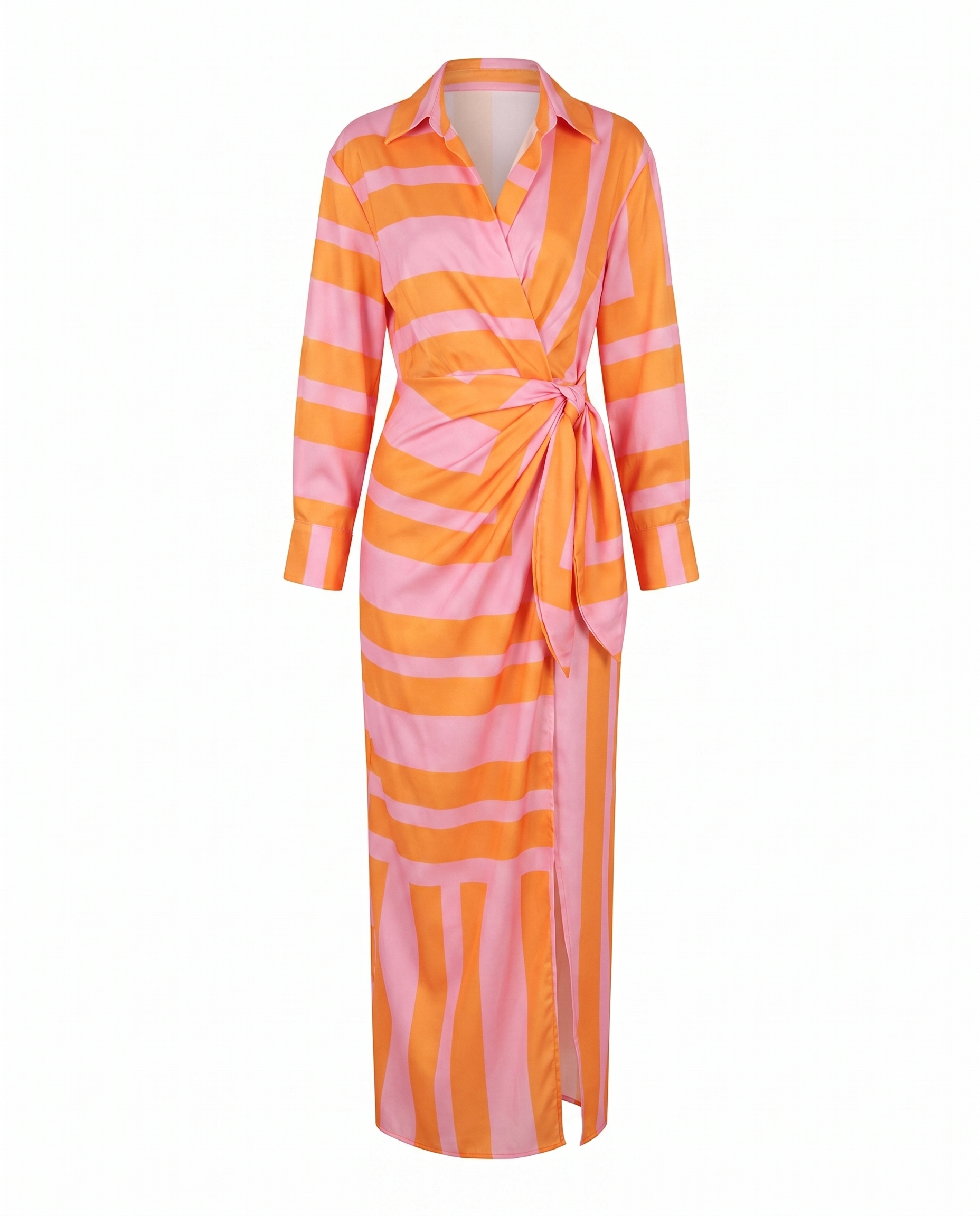 Vestido maxi estampado para mujer, elegante