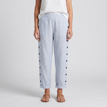 Pantalones para mujer, cintura elástica